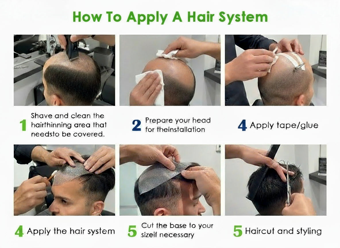 Men Grey Hair Natural Hairline Lace Front Unit