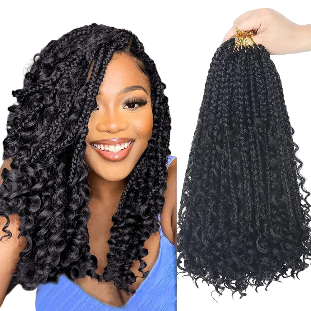 Goddess Bohemian Crochet Hair