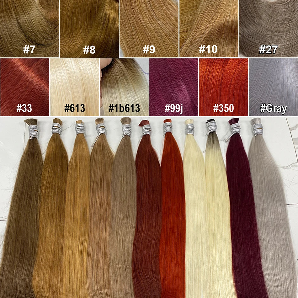 Blonde Straight Human Hair 100% Natural