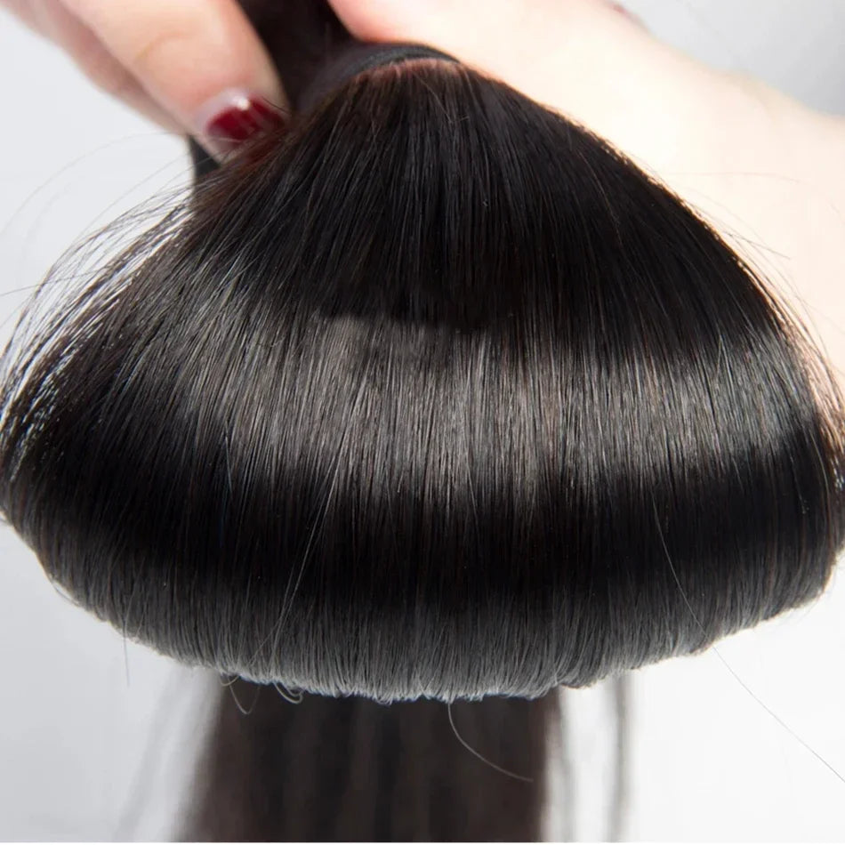 30 32 40 Inch Bundles 1 2 3 4 5 Bone Straight Brazilian Remy Human Hair Bundles Raw Extensions