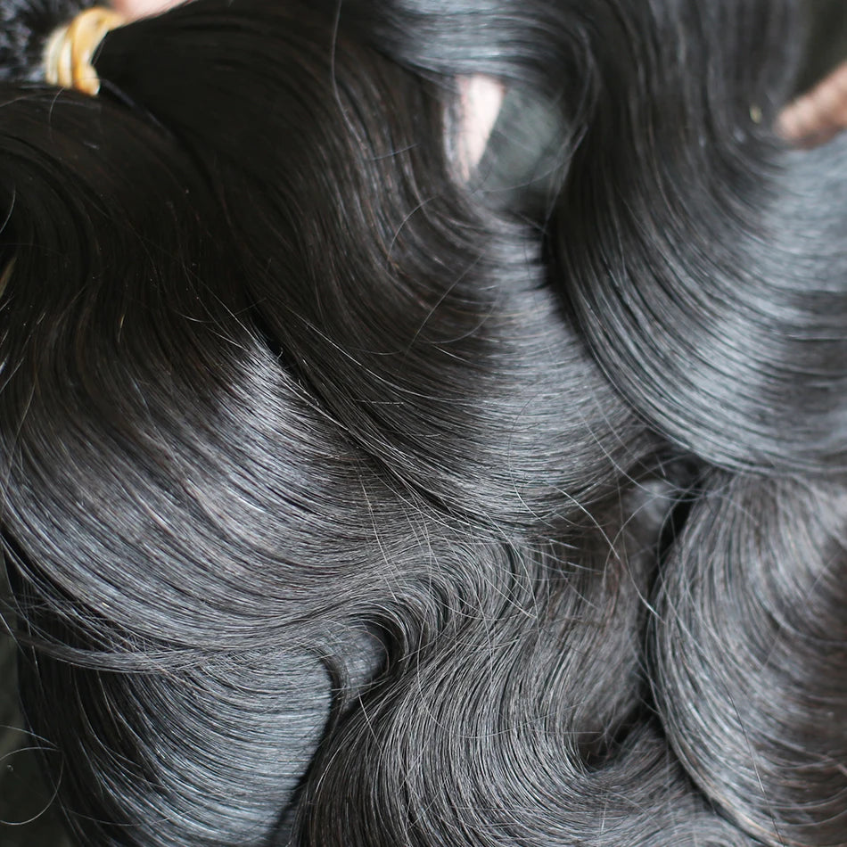 30 40 Inch Body Wave 2 3 4 5 Bundles Brazilian Remy Unprocessed Human Hair Wavy Weave Extensions