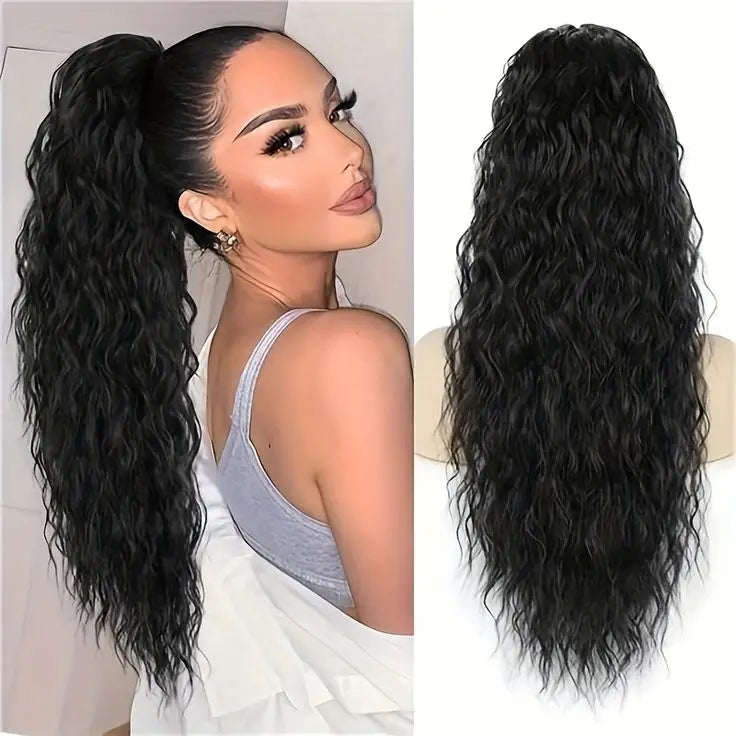 Long Curly Wavy Ponytail Hair Extension