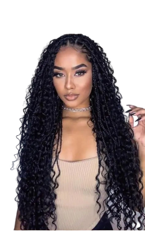 Synthetic Super Long Braided Box Wigs
