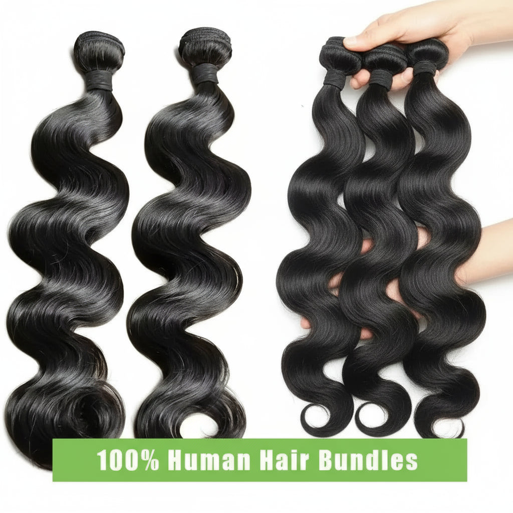 28 30 32 Inch Body Wave 1/3/4 Pcs 100% Raw
