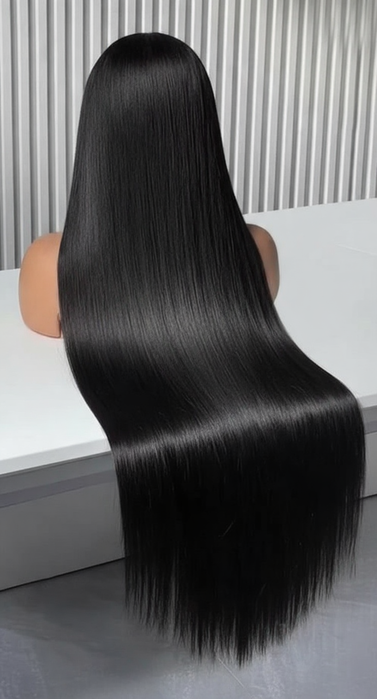 30 40 Inch Bone Straight Transparent 13x4 Lace Frontal Human Hair Wigs Brazilian Remy 13x6 Lace Front Wig