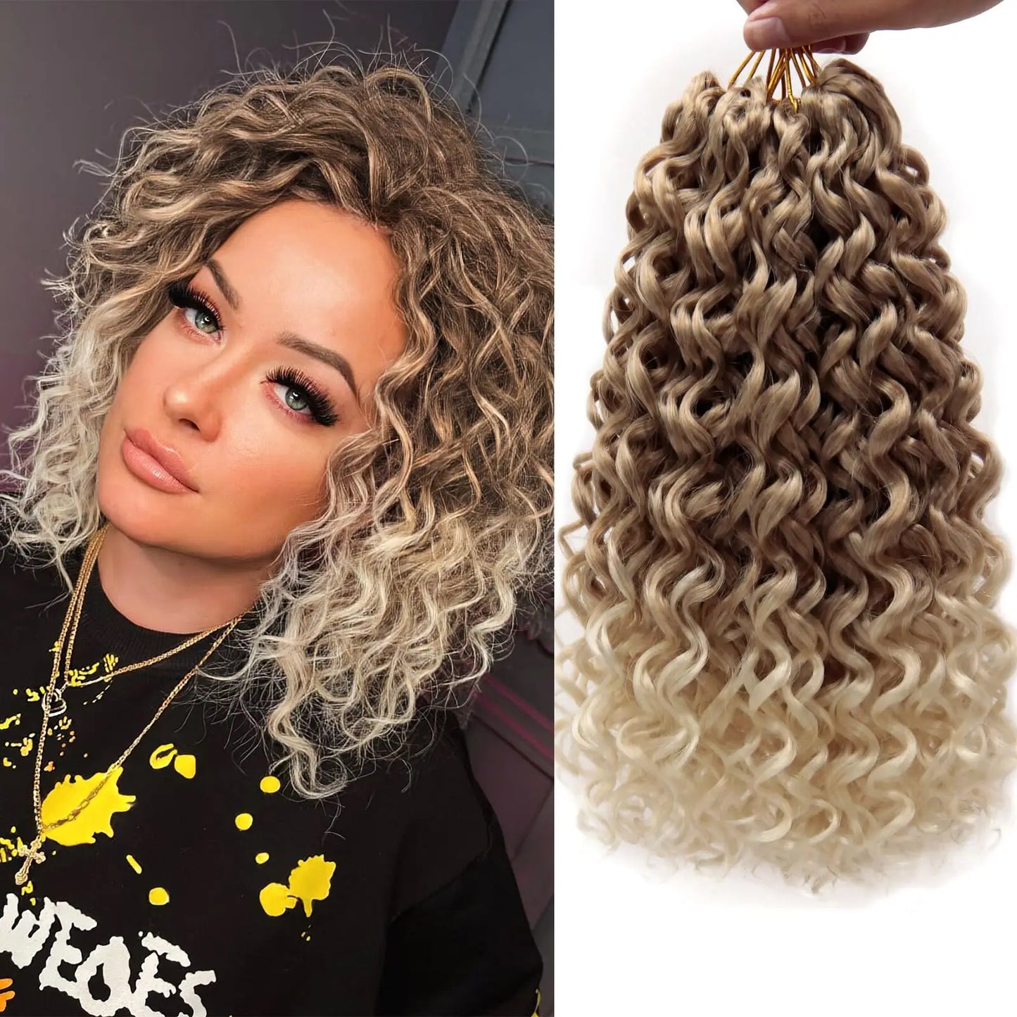 Short Curly Crochet Hair