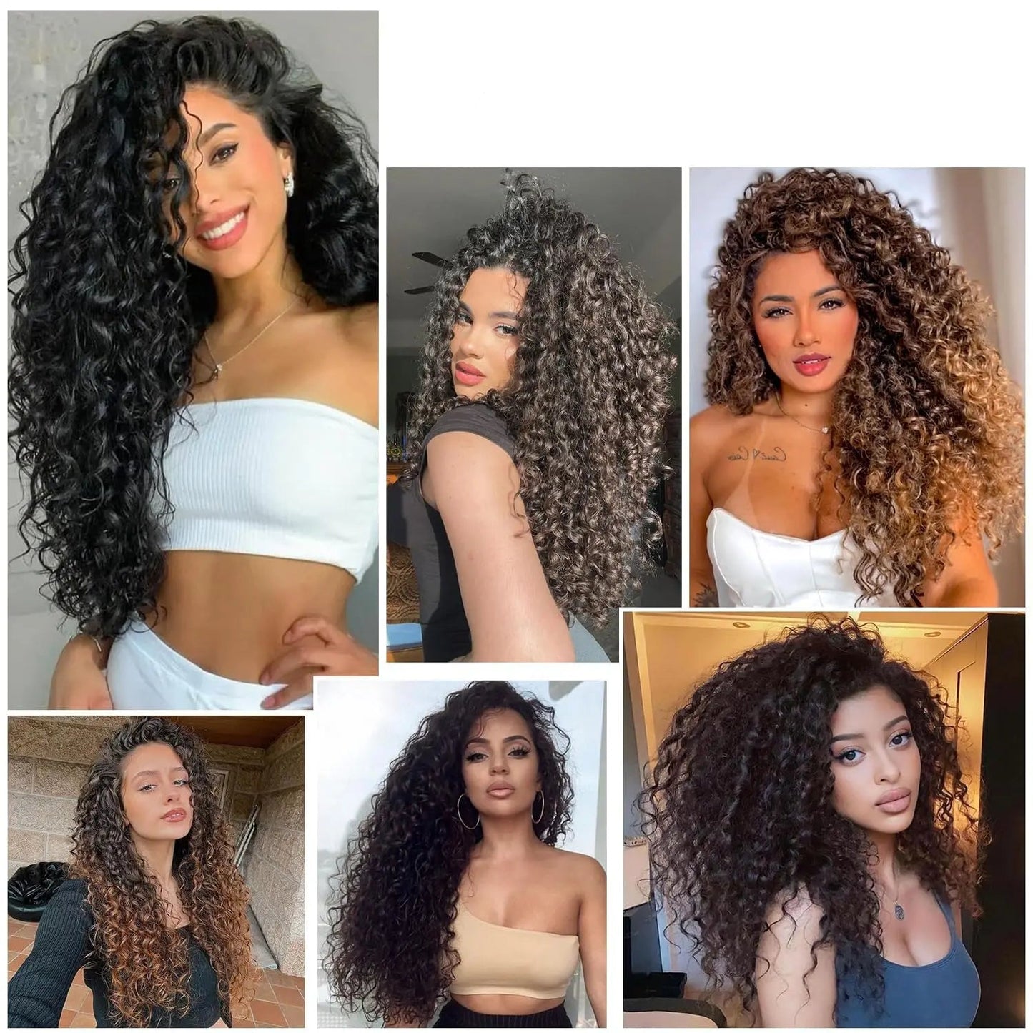 Beach Curl Crochet hair