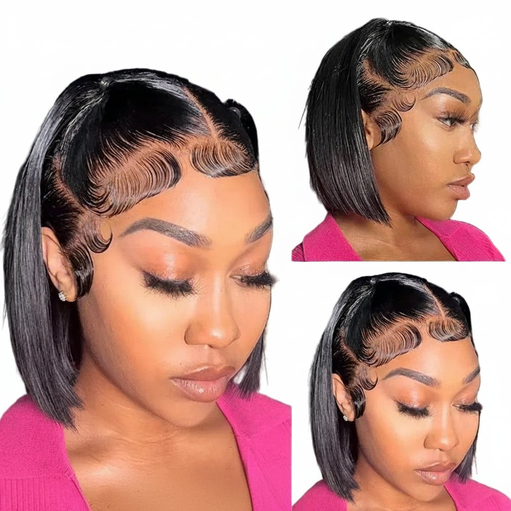 13x4 HD Bone Straight Lace Frontal Brazilian Human Hair