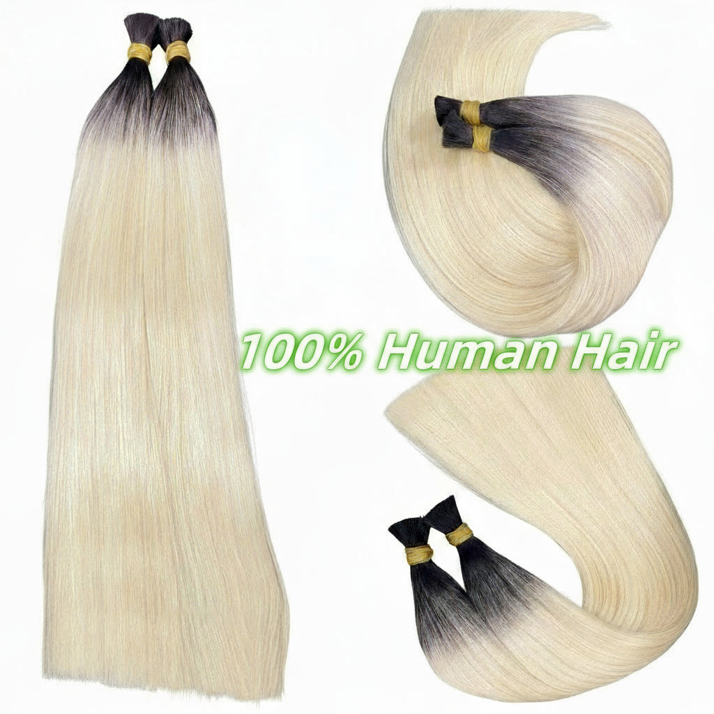 Blonde Straight Human Hair 100% Natural