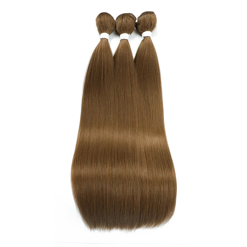 Blonde Straight Hair Bundles Extensions