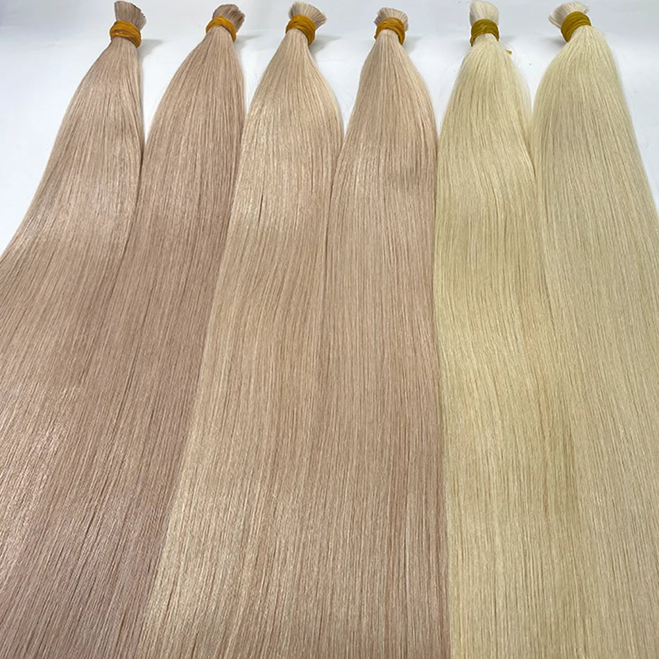 Blonde Straight Human Hair 100% Natural