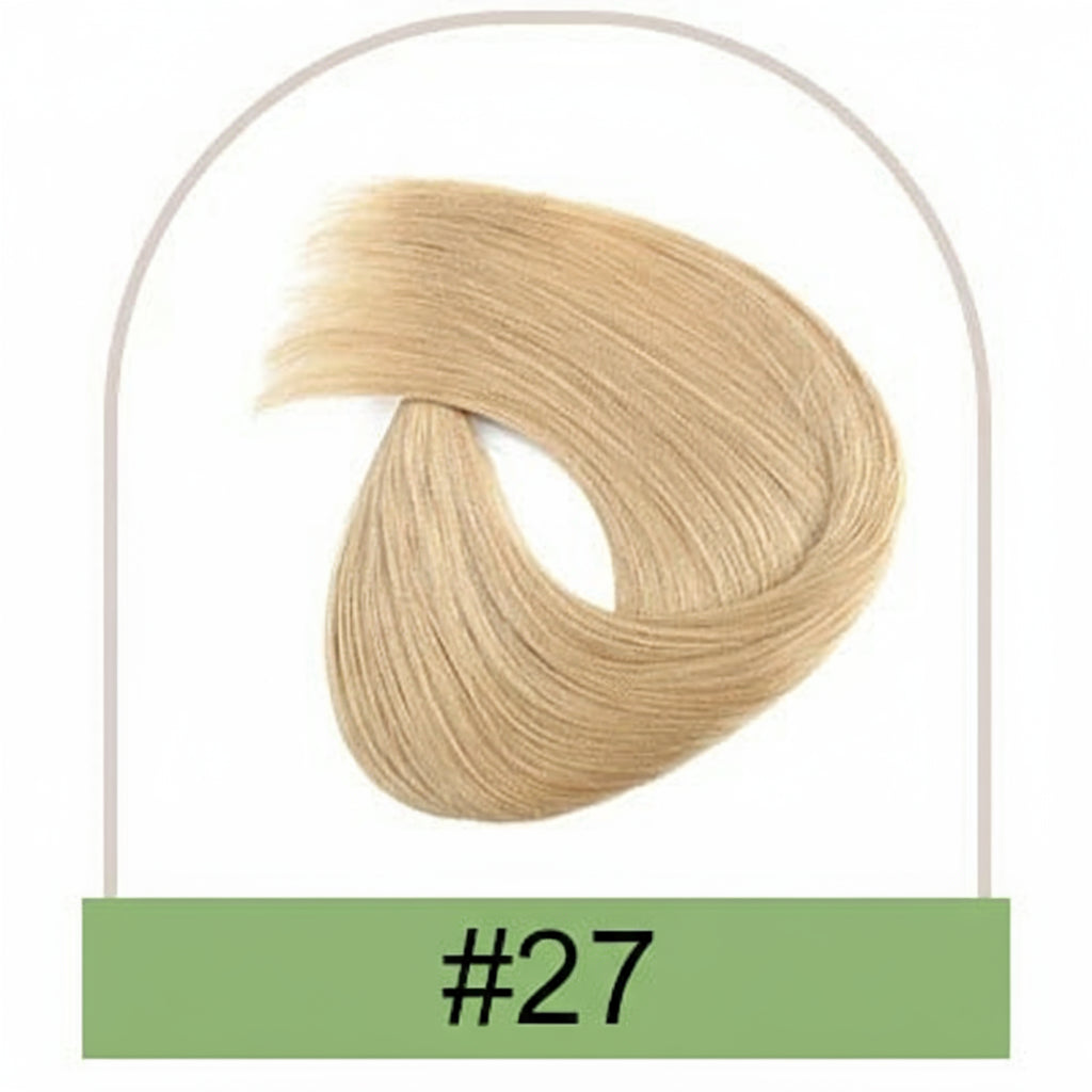 Ponytail Human Hair Straight Clips