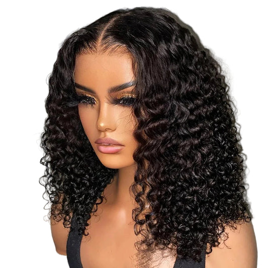 Water Wave Glueless 13*4 Wig  Lace Wig 180% Pre-Plucked