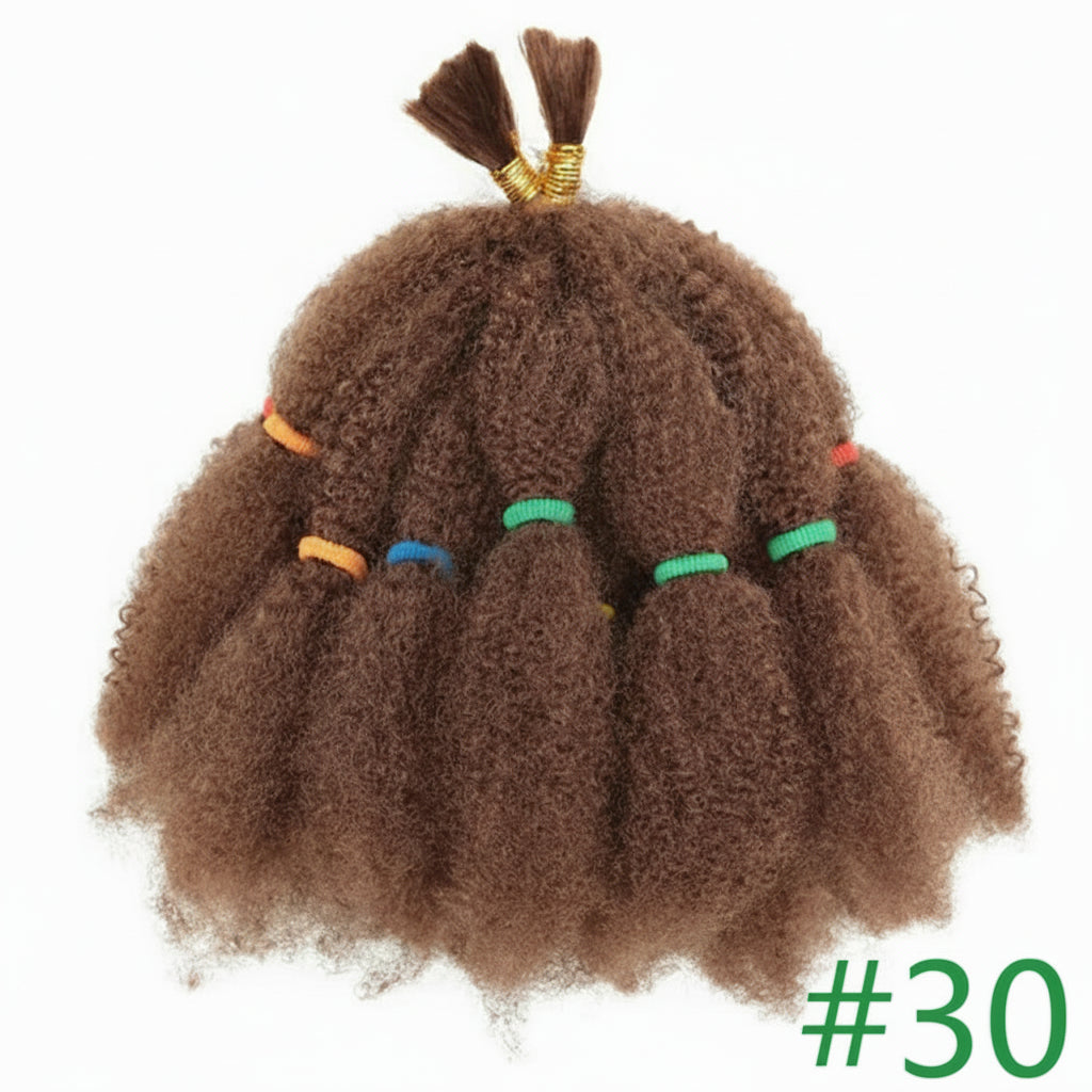 Afro Kinky 12 inch Pre Stretched Twist Crochet Hair