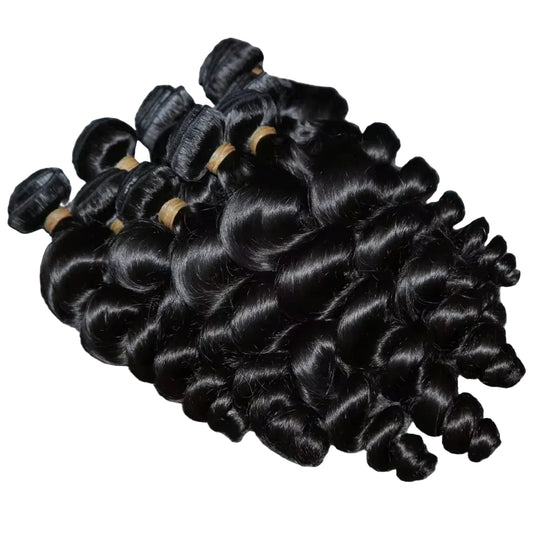 15A Loose Wave Raw Burmese Curly Bundles