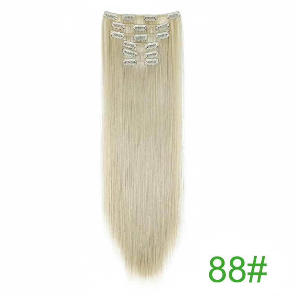 Synthetic 24Inch 16 Clips in Hair Extensions