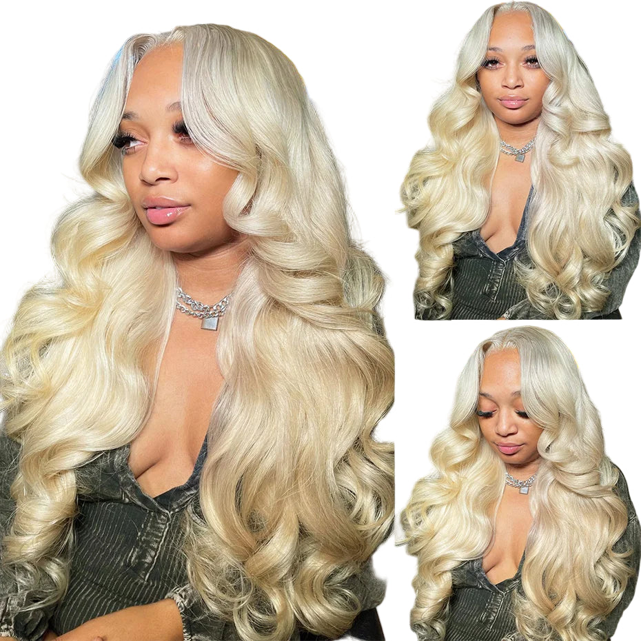 36 44 Inch 250 300 Density Hd Lace Frontal Human Blonde Wig