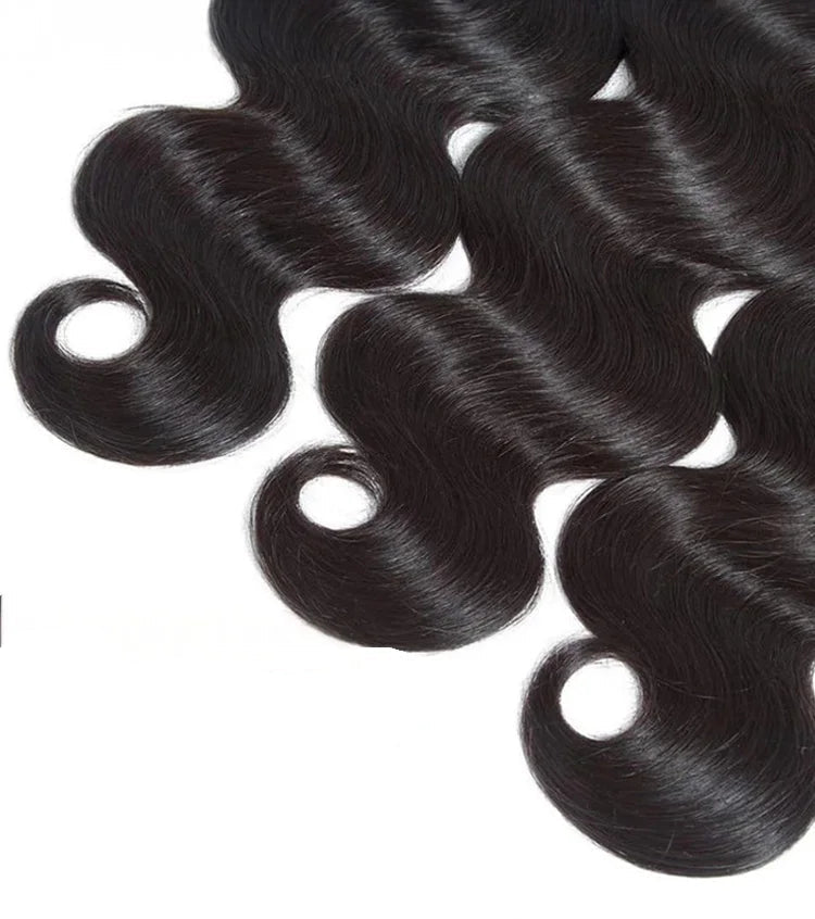 10A Body Wave 100% Brazilian Burmese Raw Human Hair Bundles Unprocessed Water Wave