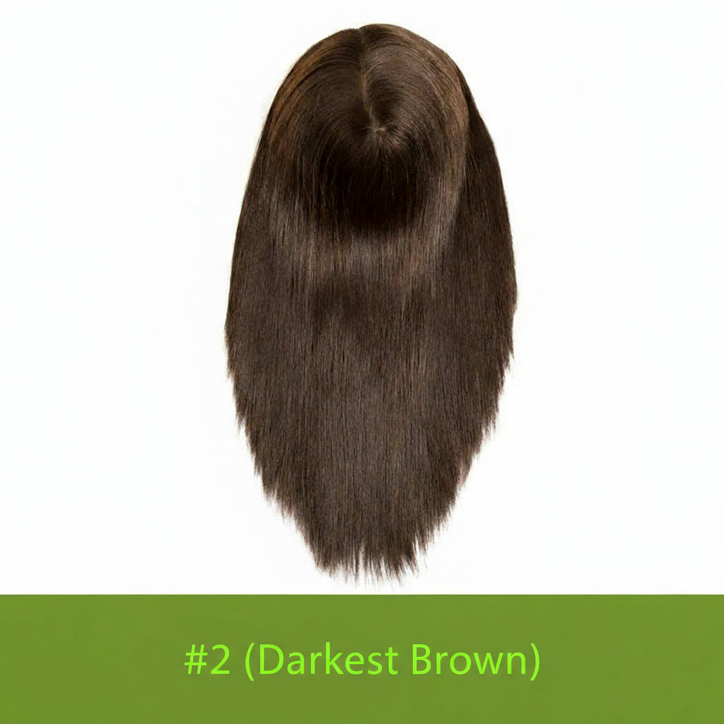 Lace Pu Long Hair Man Toupee