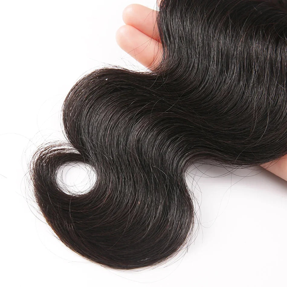 30 36 Inch Body Wave Raw 1 3 4 Bundles Indian 100% Unprocessed Human Hair Wavy