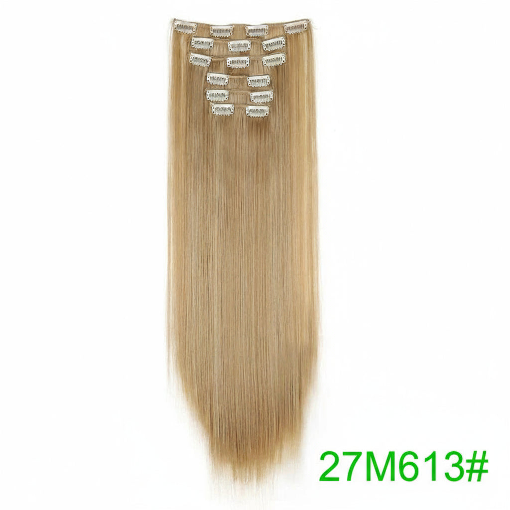 Synthetic 24Inch 16 Clips in Hair Extensions
