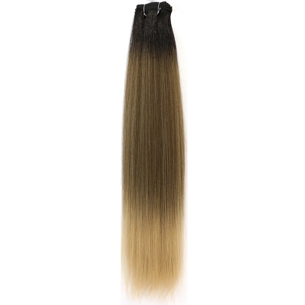 Blonde Straight Hair Bundles Extensions