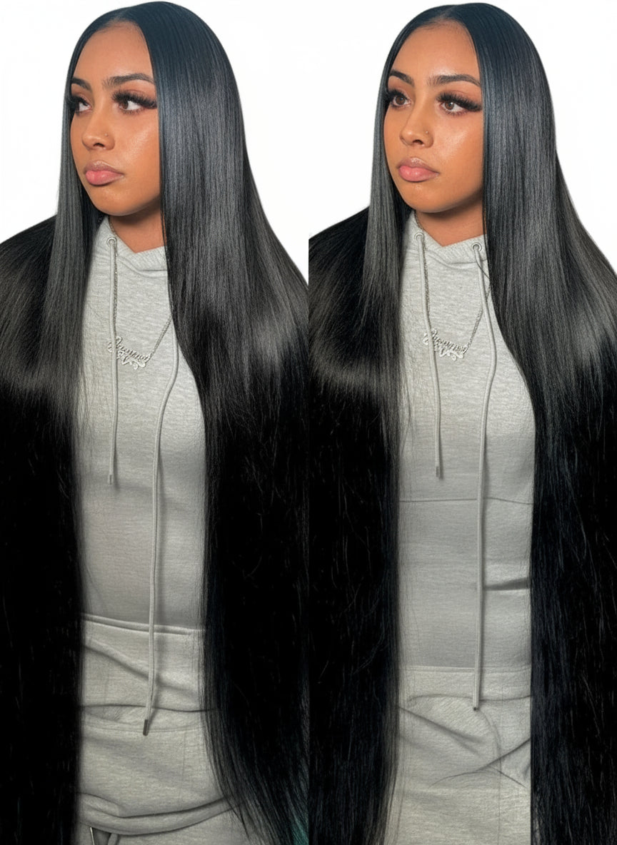 30 40 Inch Bone Straight Human Hair Weave Bundle 2 3 4 Bundles Raw Virgin Remy Indian