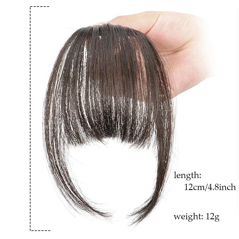 Clip-In Bangs Wig-Synthetic