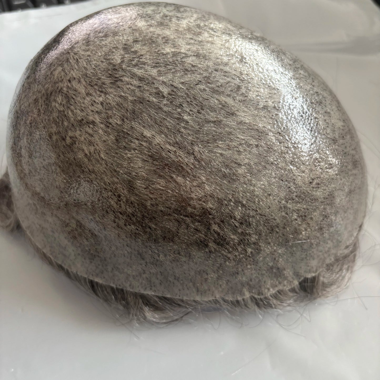 Undetectable 6mm Tight Curl Remy Human Hair Male Wigs System