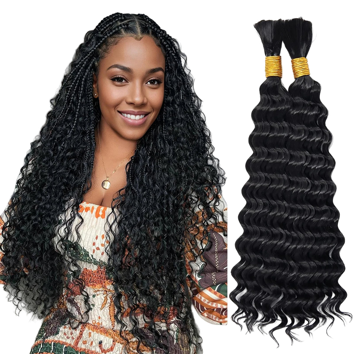 Braiding Hair Extensions For Boho Braids Human Hair