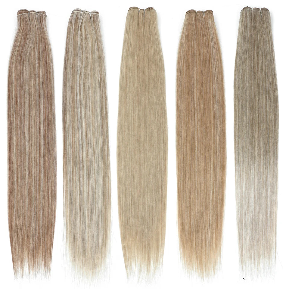 Blonde Straight Hair Bundles Extensions