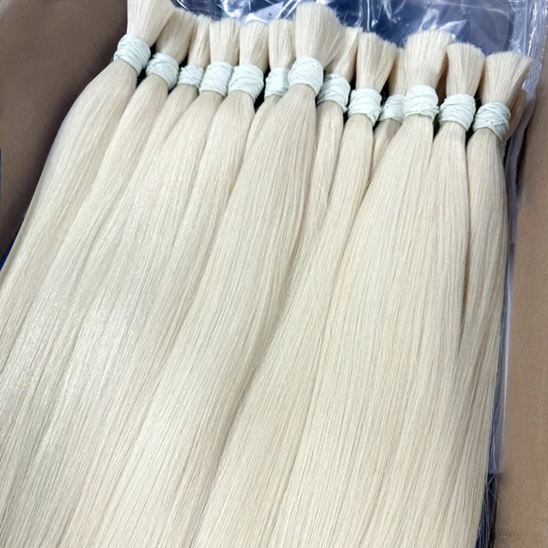 Blonde Straight Human Hair 100% Natural