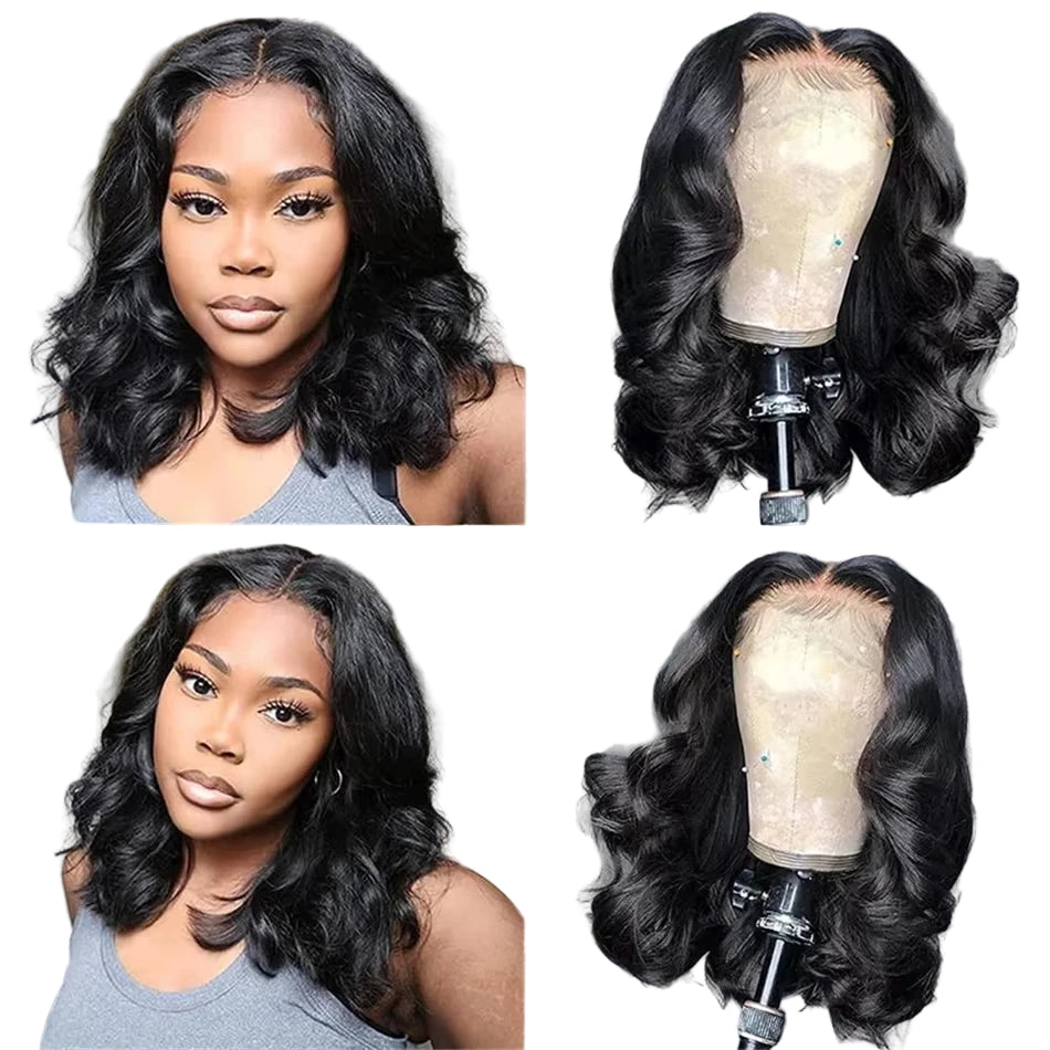 10 Inch Short Human Hair Bob Wigs