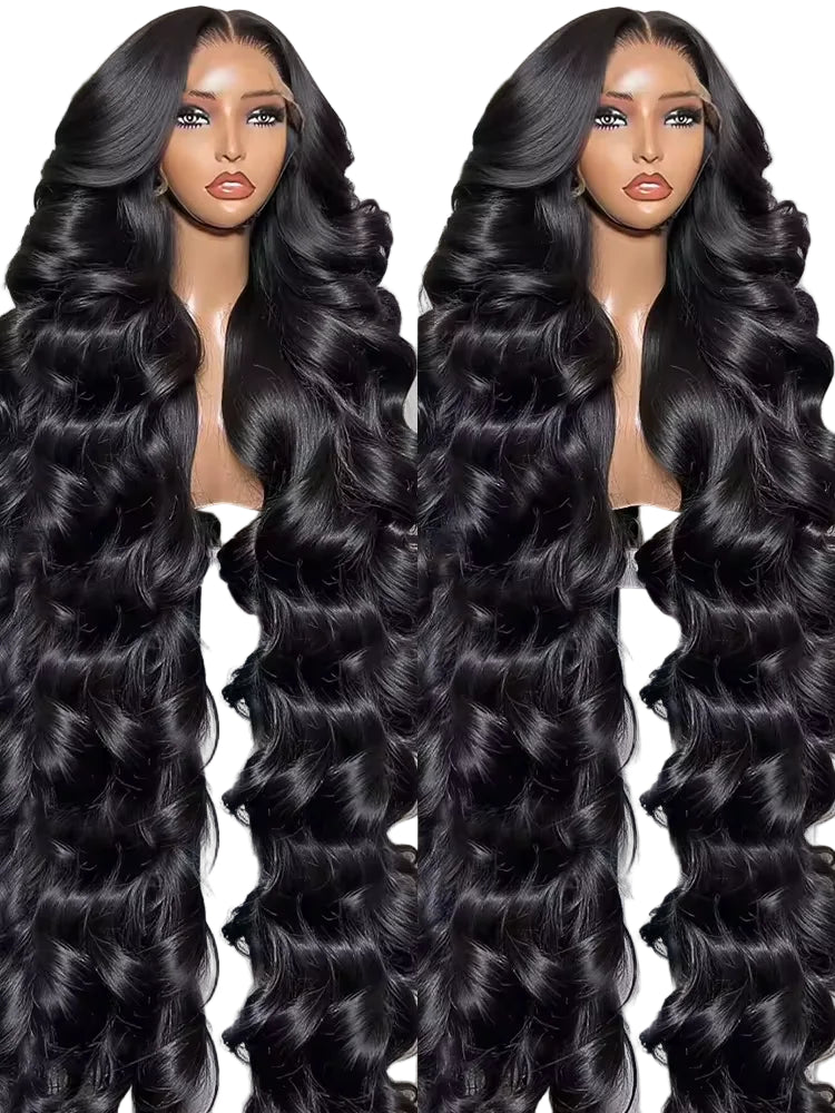 250% 13x6 Hd Transparent Lace Frontal Wig Body Wave