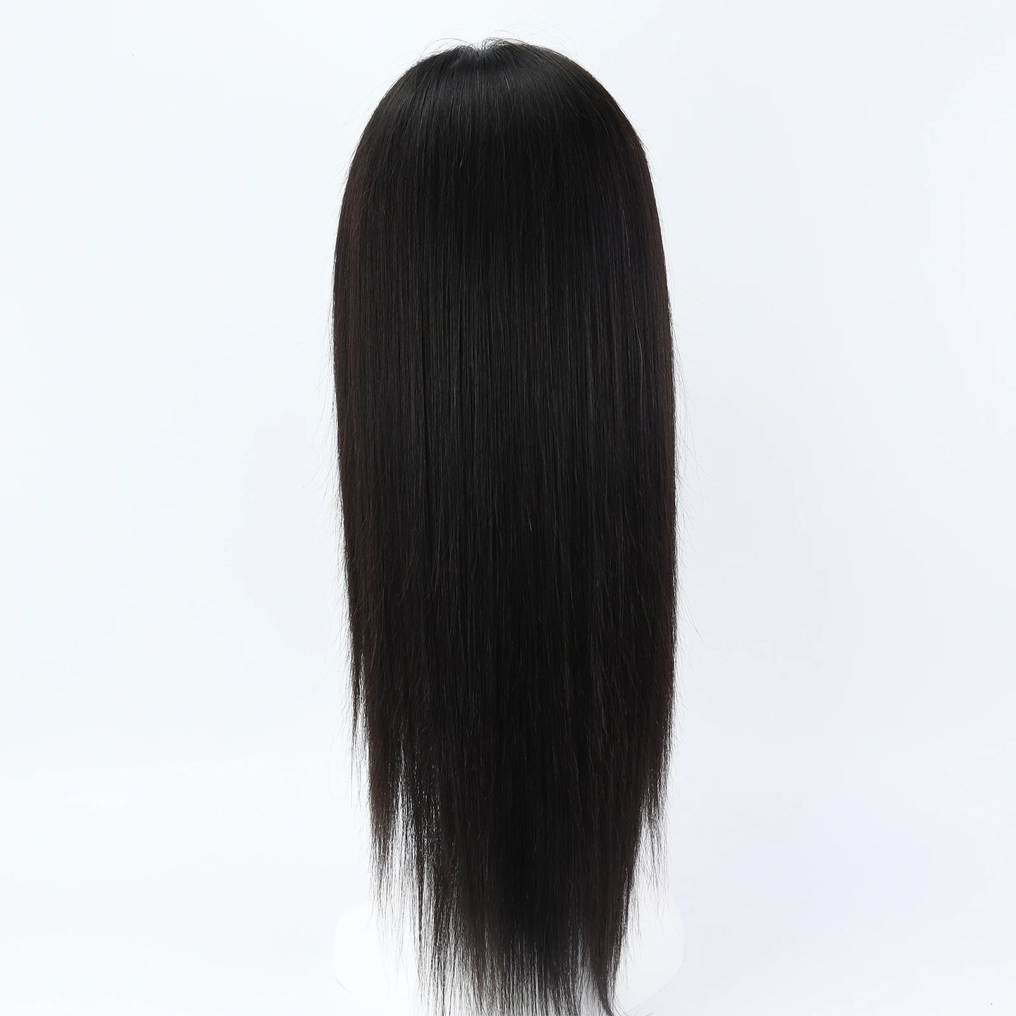 Silk Top Full Lace Wig with Bangs