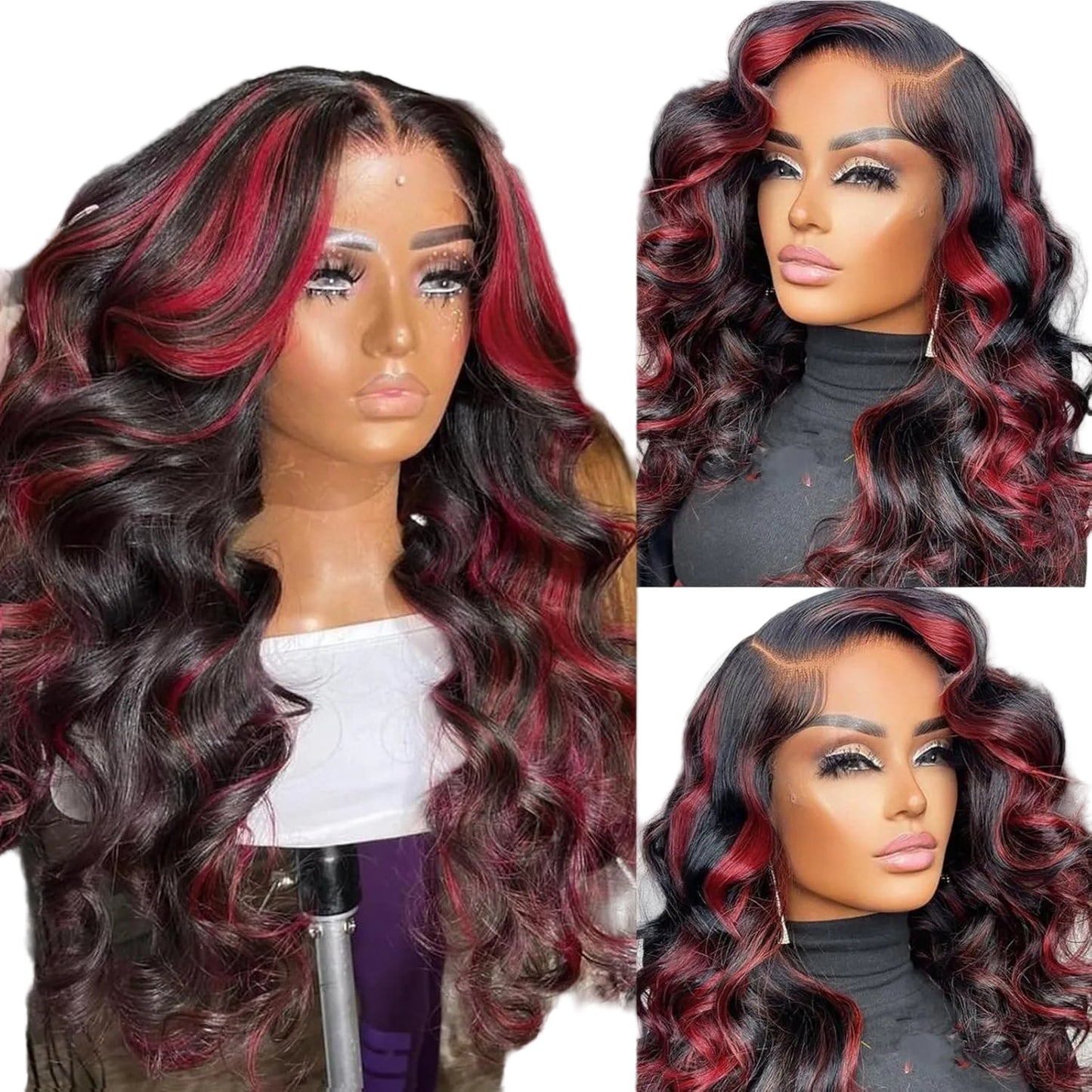 Highlight 5x5 Glueless Human Wigs