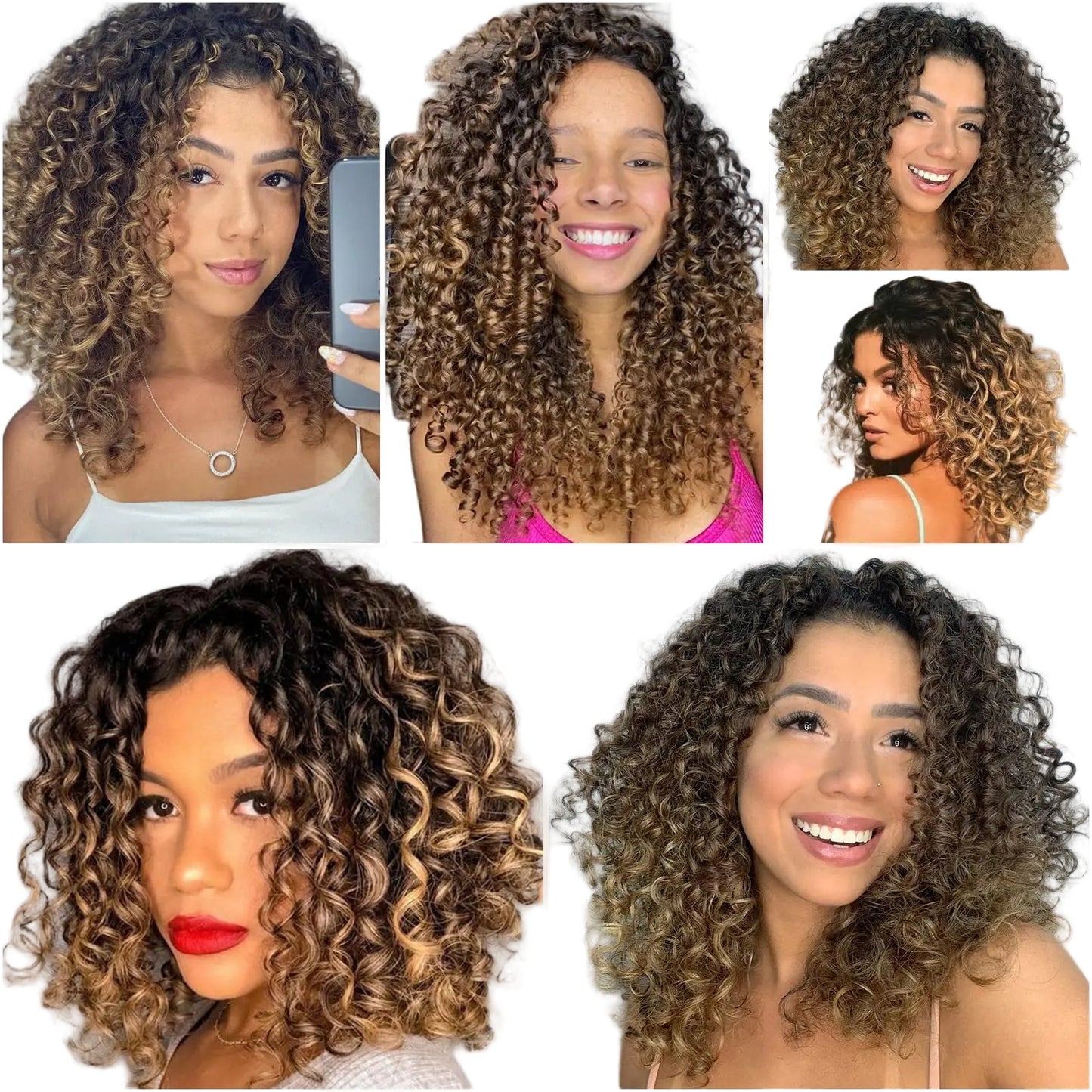 Short Curly Crochet Hair