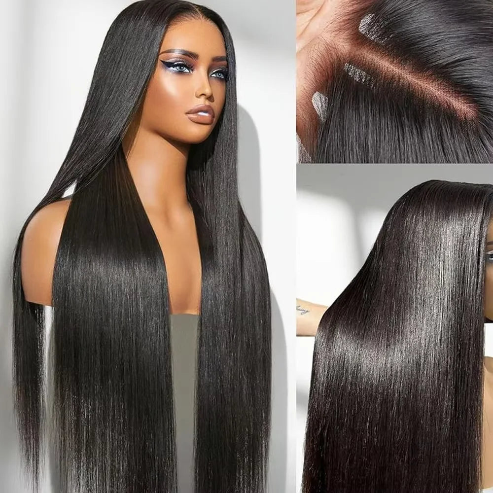Bone Straight 13x6 13x4 Hd Lace Full Frontal Brazilian Human Hair