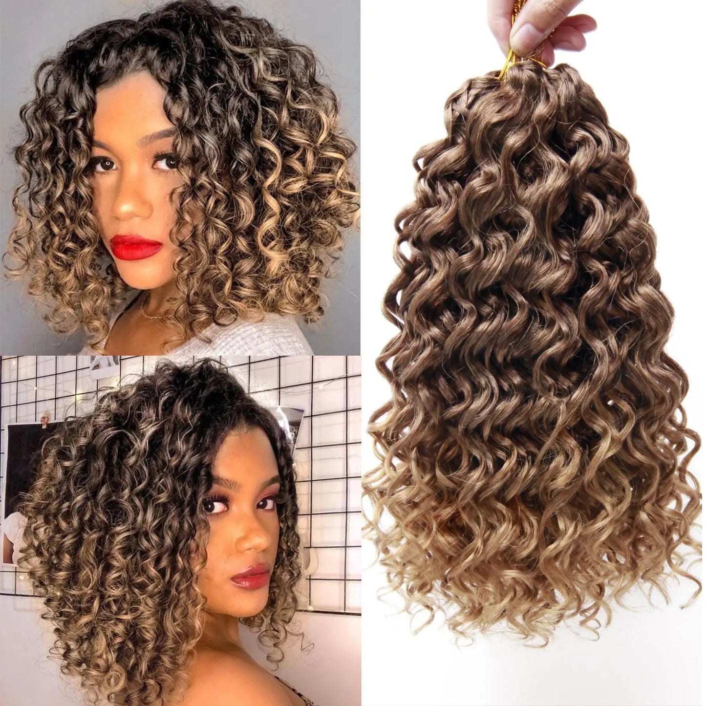 Short Curly Crochet Hair