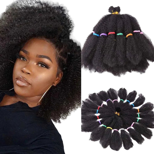 Afro Kinky 12 inch Pre Stretched Twist Crochet Hair