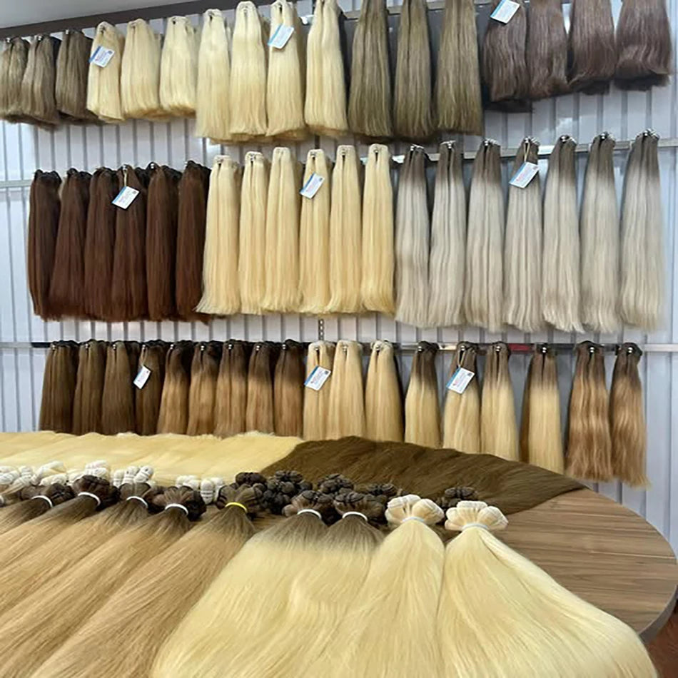 Blonde Straight Human Hair 100% Natural