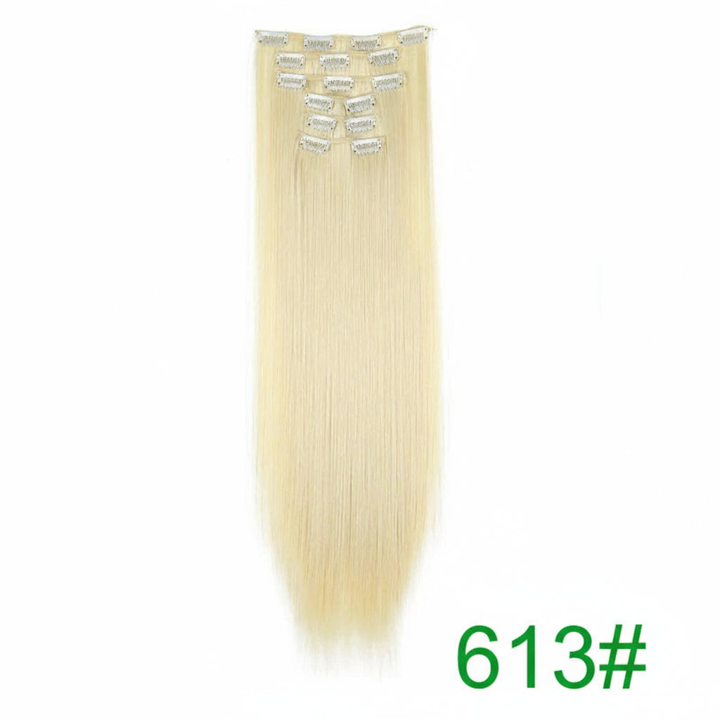 Synthetic 24Inch 16 Clips in Hair Extensions