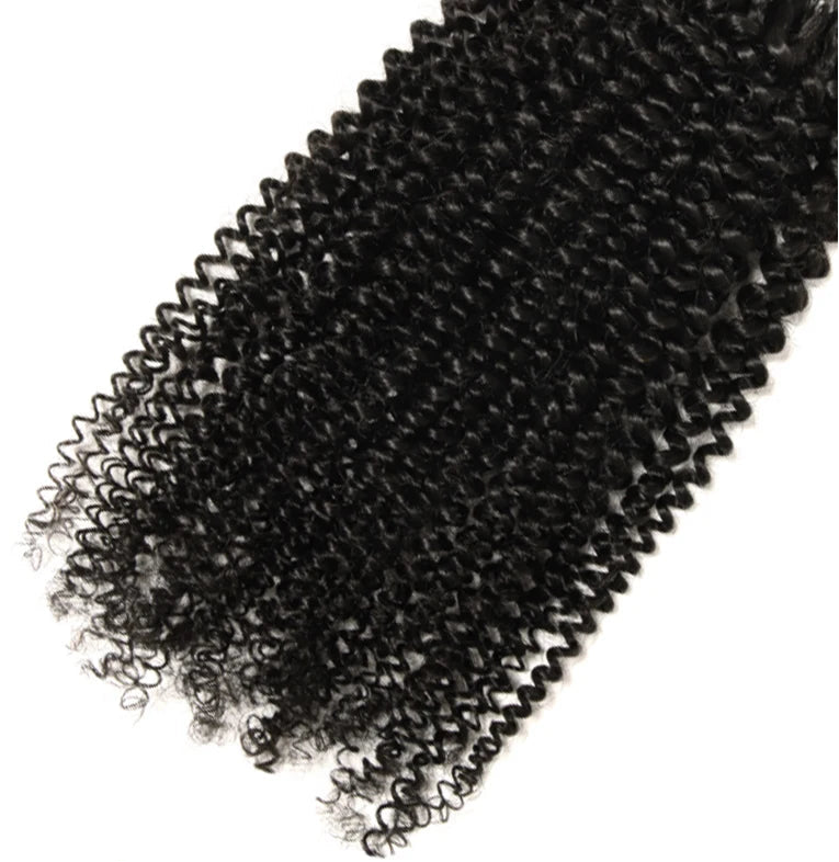 Afro Kinky Curly Crochet Braiding Human Hair