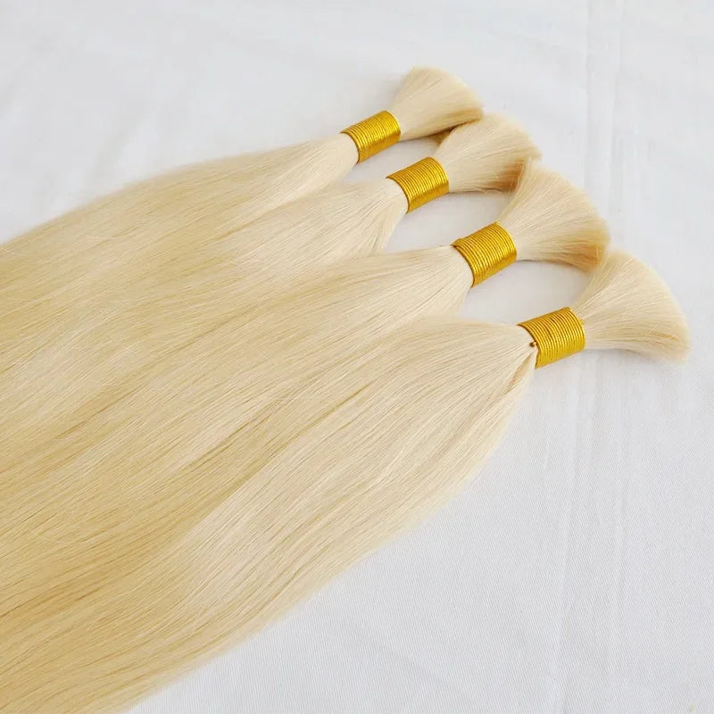 Blonde Straight Human Hair 100% Natural