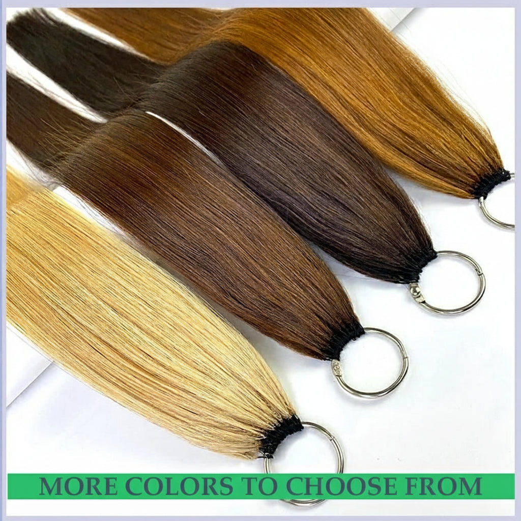 Micro Feather hair extensions 100% Human Hair