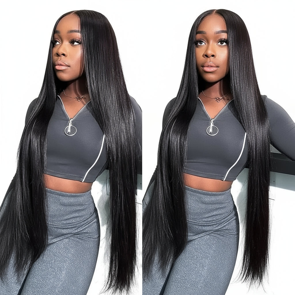 30 40 Inch Bone Straight Human Hair Weave Bundle 2 3 4 Bundles Raw Virgin Remy Indian