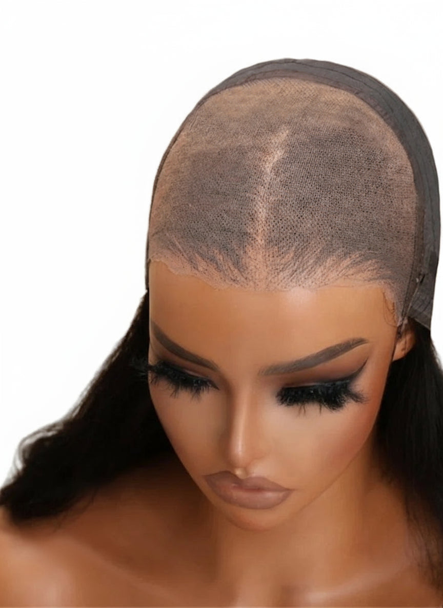 Water Curly Hair Twist Invisible Lace Human Hair