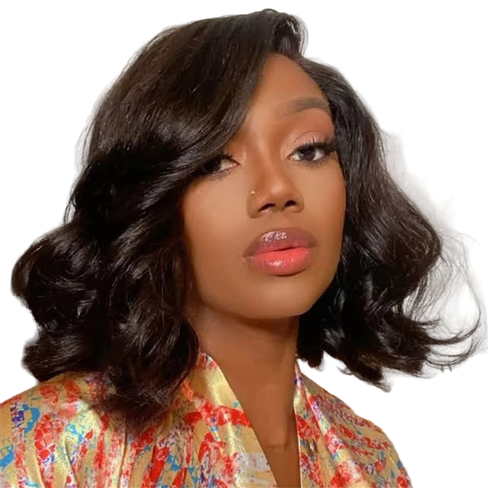 10 Inch Short Human Hair Bob Wigs