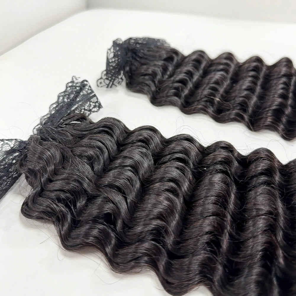 Deep Curly Crochet Human Hair
