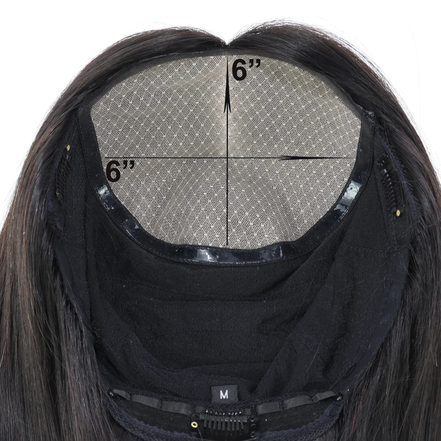 Silk Top Full Lace Wig with Bangs